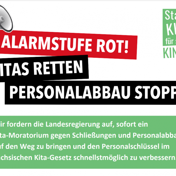 alarmstuferot kita aktionstag 2024 - FiZ Leipzig