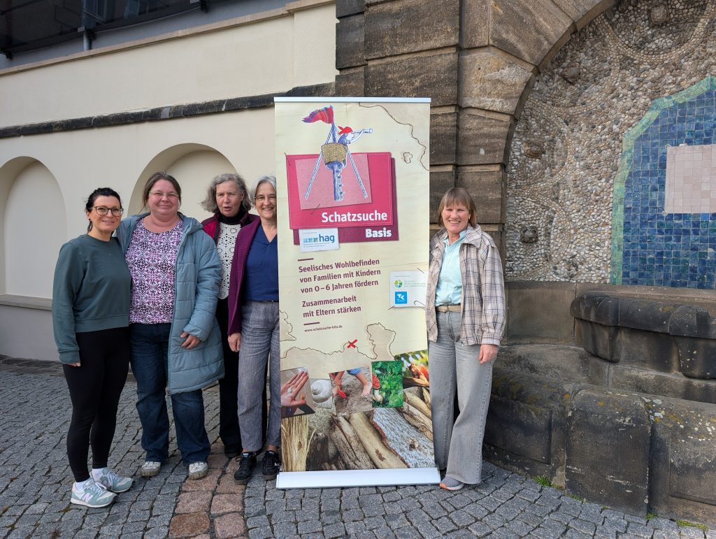 Zertifizierte Schatzsuche-Referentinnen in der Kita "Kleine Entdecker" - FiZ Leipzig 2026 Kl Entd Schatzsuche Referenti - FiZ Leipzig