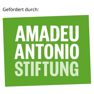 Empowerment und Selbstverteidigung für Mütter mit Rassismuserfahrung - FiZ Leipzig Foerderlogo AAS Schriftzug schwarz - FiZ Leipzig